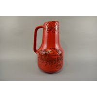 Vintage Bodenvase | Vase/Scheurich 408 40 Fat Lava | West Germany Wgp 60Er von ShabbRockRepublic