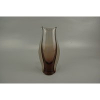 Vintage Glas Vase/Miroslav Klinger Železný Brod Sklo Union | Zbs Bohemia Chrystal | Tschechien 60Er von ShabbRockRepublic