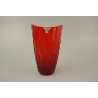 Vintage Glasvase/Vase Gullaskruf | Schweden 50Er von ShabbRockRepublic