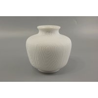 Vintage Op Art Bisquitporzellan Vase/Hutschenreuther | Tirschenreuther | Germany 70Er von ShabbRockRepublic