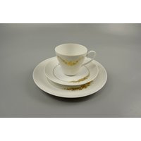 Vintage Rosenthal Kaffeegedeck/3-Teilig Dekor Romanze Bjoern Wiinblad | Germany 70Er Vintage Rosenthal Kaffeegedeck/3-Teilig Dekor Romanze Bjoern Wiinblad | Germany 70Er von ShabbRockRepublic
