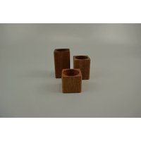 Vintage Teelichthalter-Set | 3 Stück | 60Er von ShabbRockRepublic