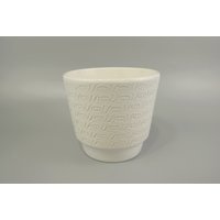 Vintage Übertopf/Blumentopf Fohr | West German Pottery 70Er von ShabbRockRepublic
