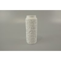 Vintage Vase/Ak Kaiser Op Art Bisquitporzellan 251 17 Reptilien Dekor | Germany 70Er von ShabbRockRepublic