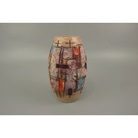 Vintage Vase/Nuovo Rinascente 224 Dekor Pompei | Italien 70Er von ShabbRockRepublic