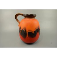 Vintage Vase/Scheurich 484 30 Fat Lava | Germany 60Er von ShabbRockRepublic