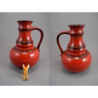 Vintage Vase | Krug Von Jasba/1233 28 | West German Pottery 60Er von ShabbRockRepublic