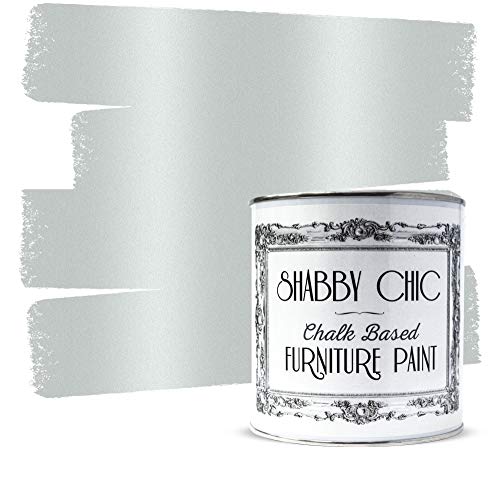Antique Silver Chalk Based Furniture Paint great for creating a shabby chic style. 1 Litre by Shabby Chic Furniture Paint von Shabby Chic Furniture Paint