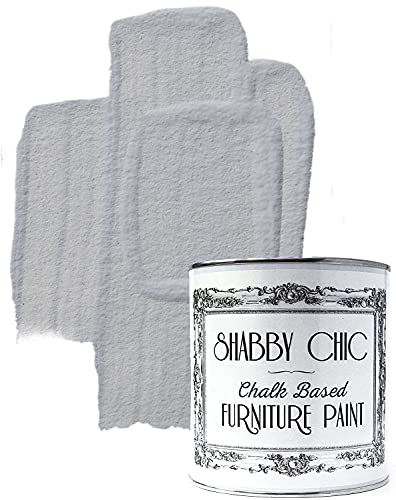 Kalkfarbe für Möbel in Shabby-Chic-Optik, Grau „Grey Embrace“, 1 Liter von Shabby Chic Furniture Paint