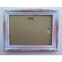 Bilderrahmen Shabby Chic Weiß-Violett-Natur von ShabbyNettyChic