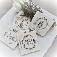 Naturstein-Fliese - Happy Eastern Unikat Travertin Antik-Marmor Shabby-Farmhouse Naturstein-Fliese - Happy Eastern Unikat Travertin Antik-Marmor Shabby-Farmhouse von ShabbyVintageHouseDE