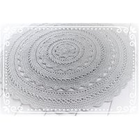 Teppich - Minoux 115cm in Grau Teppich - Minoux 115cm in Grau von ShabbyVintageHouseDE