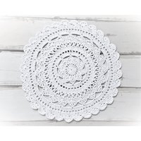 Teppich - Minoux 50cm in Weiß Teppich - Minoux 50cm in Weiß von ShabbyVintageHouseDE