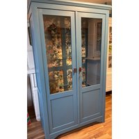 Schrank Vitrinenschrank Vintage Schrank Vitrinenschrank Vintage von Shabbyhome12