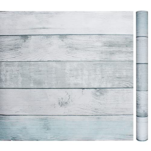 Shackcom Selbstklebende Tapete Holztapete Blau 44.5x600cm Wasserdicht Tapete Selbstklebend Wandaufkleber Holzoptik Tapete für Heimdekoration Shackcom Selbstklebende Tapete Holztapete Blau 44.5x600cm Wasserdicht Tapete Selbstklebend Wandaufkleber Holzoptik Tapete für Heimdekoration von Shackcom