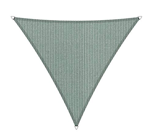 Shadow Comfort Schattensegel Sonnenschutz Wasserdurchlässig HDPE Gartenmarkise für Außen Garten Terrasse UV-Block - Dreieck 3,6x3,6x3,6x3,6m - Country Blue von Shadow Comfort