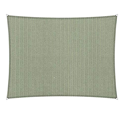 Shadow Comfort Schattensegel Sonnenschutz Wasserdurchlässig HDPE Gartenmarkise für Außen Garten Terrasse UV-Block - Rechteck 3x4m - Moonstone Green von Shadow Comfort