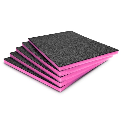 Shadow Foam Easy Peel (600 mm x 420 mm) | anpassbarer Schaumstoff für die Organisation von Werkzeugkästen, Flugkoffern und Kameraausrüstung | ideal für kontinuierliche Verbesserung, 5S, Kaizen & von Shadow Foam