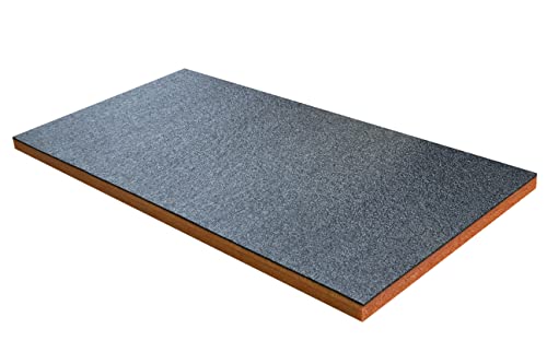 Shadow Foam Medium Sheet - 1000mm x 500mm | Schneiden und Abziehen Schaumstoff für Werkzeugkasten-Organisation (30mm, Orange) von Shadow Foam