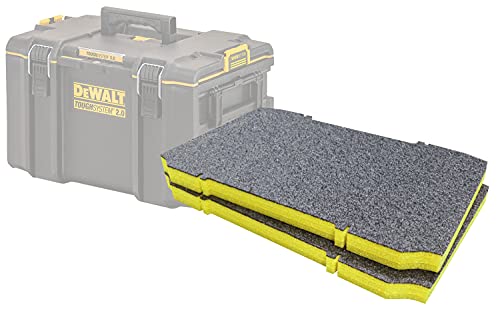 Shadow Foam ToughSystem 2.0 Schaumstoffeinlagen für DeWalt ToughSystem 2.0 Werkzeugkästen von Shadow Foam