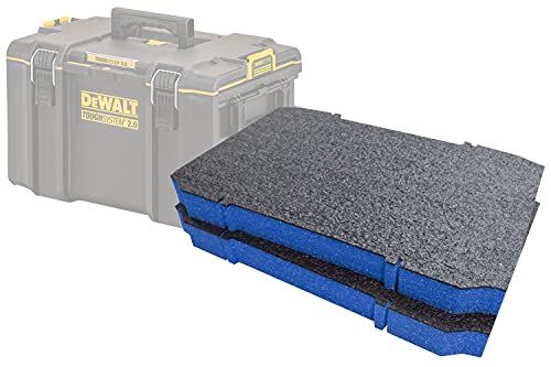 Shadow Foam ToughSystem 2.0 Schaumstoffeinlagen für DeWalt ToughSystem 2.0 Werkzeugkästen von Shadow Foam