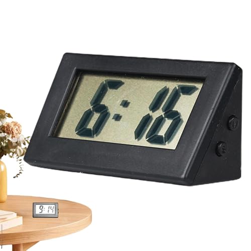 Shaersu Reise-Digitaluhr, kleine Uhren für den Schreibtisch, Reise-Timer-Uhr, Digitale kleine Uhr, große Zahlen-LED-Anzeige, tragbar für Heimunterricht, batteriebetrieben Shaersu Reise-Digitaluhr, kleine Uhren für den Schreibtisch, Reise-Timer-Uhr, Digitale kleine Uhr, große Zahlen-LED-Anzeige, tragbar für Heimunterricht, batteriebetrieben von Shaersu