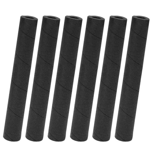 Shaersu Schaumstoffisolierung für Rohre, 6 Stück Rohrabdeckungen, Schwarze Wärmedämmung für Innen Außen Fitnessgeräte Klimaanlage Dachgepäckträger Shaersu Schaumstoffisolierung für Rohre, 6 Stück Rohrabdeckungen, Schwarze Wärmedämmung für Innen Außen Fitnessgeräte Klimaanlage Dachgepäckträger von Shaersu