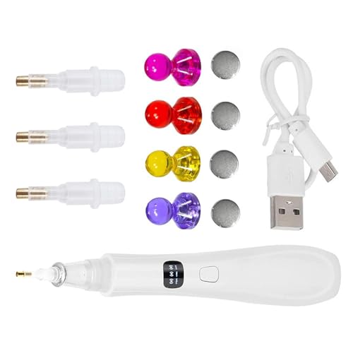 Shaersu Strassstein Stift | Stein Schmuck Aufnahme Werkzeug | Elektrischer Applikator Mit 3 Stufen Saugkraft Und Ersatzspitze Für DIY Basteln Maniküre Shaersu Strassstein Stift | Stein Schmuck Aufnahme Werkzeug | Elektrischer Applikator Mit 3 Stufen Saugkraft Und Ersatzspitze Für DIY Basteln Maniküre von Shaersu