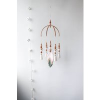 Makramee-Babymobil Für Kinderbett, Boho-Kinderzimmerdekor, Neutrales Baby-Duschegeschenk Makramee-Babymobil Für Kinderbett, Boho-Kinderzimmerdekor, Neutrales Baby-Duschegeschenk von ShaggyRedFox