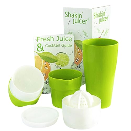 Shakin' Juicer Saftpresse & Entsafter – Handlich, robust & BPA-frei – Vielseitiger Entsafter für Gemüse und Obst – Zitruspresse spülmaschinenfest – Made in Germany von Shakin` Juicer