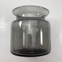Windlicht Glas Dekoglas Kerzenglas Teelichtglas Stumpenglas Makrameeglas von Shakramee
