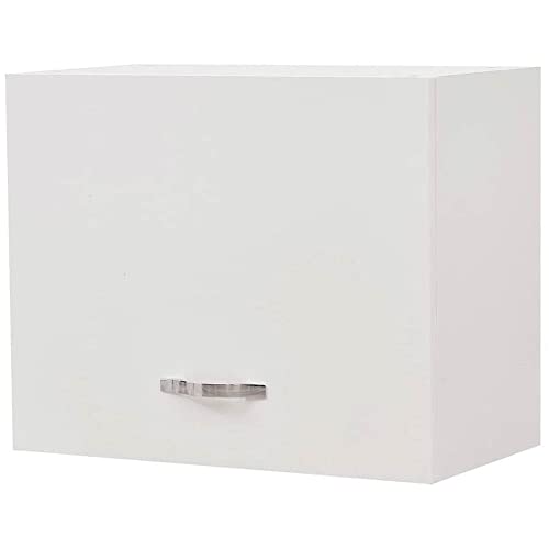 Shally Dogan Hängeschrank für Küche, Holz, Weiß, 60 x 32 x 49 cm von Shally Dogan