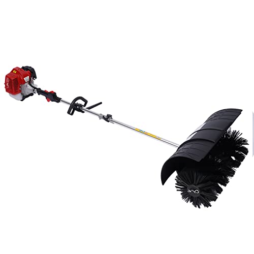 Kehrmaschine Benzin 1.7KW, 52cc 2-Takt Schneefräse Benzin, Hofkehrmaschine 2,3 PS, Straßenkehrer mit Schutzbrille und Schultergurt, Laub und Rasensammler, Kehrmaschine für den Garten, Bauernhof, Blätt Kehrmaschine Benzin 1.7KW, 52cc 2-Takt Schneefräse Benzin, Hofkehrmaschine 2,3 PS, Straßenkehrer mit Schutzbrille und Schultergurt, Laub und Rasensammler, Kehrmaschine für den Garten, Bauernhof, Blätt von Shalmidor