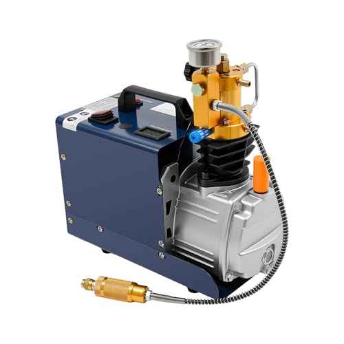 PCP Kompressor 1800W, Hochdruck Luftkompressor Druck 30MPa, Mehrzweckkompressor Verschiebung 80L/min, Hochdruck Hochdruckluftpumpe 2800U/min, Elektrischer Luftkompressor mit Sicherheitsventil von Shalmidor