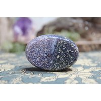 Achat Polierter Kristall Mit Druzy Stein Aus Indonesien von ShamanicCrystals