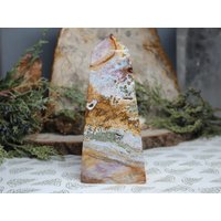 Aaa 1, 29 Pfund Ozean Jaspis Obelisk Mit Druzy, 20, 7 Unzen Polierter Turm Aus Indonesien von ShamanicCrystals