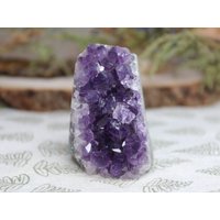 Deep Purple A + Amethyst Kristall Geode Cluster, Rohe Kante, Meditation Dekor, Spirituelle Energie, 150 Ml Aus Brasilien von ShamanicCrystals