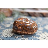Gesprenkelter Ozean Jaspis | Geschliffen Kristall Freeform, 112mm Handstein Aus Brasilien von ShamanicCrystals