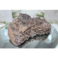 Grauer Dogtooth Calcit Cluster Mit Druzy Und Calcit, Roher Kante, Aaa ++ Qualität 8, 27 Pfund, Rar Kristall, 132, 3 Unzen Aus Brasilien von ShamanicCrystals