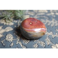 Polychromer Jaspis Kristall Polierter Palmstein, 110 Ml, Aus Brasilien von ShamanicCrystals