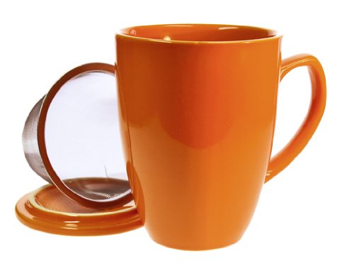 Shamila Becher Joy mit Sieb und Deckel - Teebecher - Tee - Teetasse - Tasse von Shamila