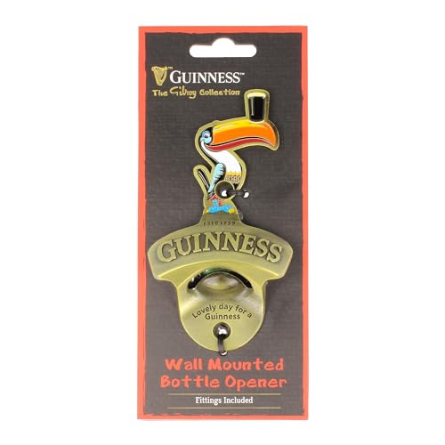Guinness Toucan Flaschenöffner zur Wandmontage von Shamrock Gift Company