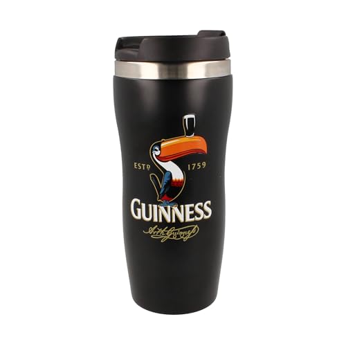 Shamrock Gift Company Guinness Reisebecher mit Tukan-Motiv, 300 ml von Carrolls Irish Gifts