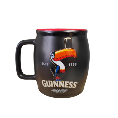 Shamrock Gift Company Guinness Tukan-Tasse mit schwarzem Fass – Kaffeetasse von Shamrock Gift Company