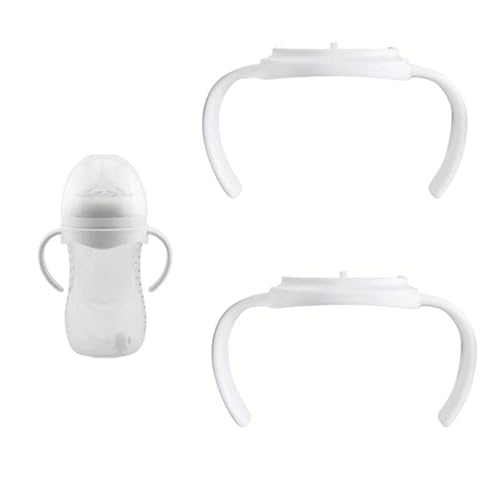 Baby Flaschengriffe,2 PCS Baby Bottle Handles Flaschengriff Easy Grip Standard Plastic Handle Baby Bottles Accessories Plastic Handle Wide Neck Bottle Handle. von ShanBye