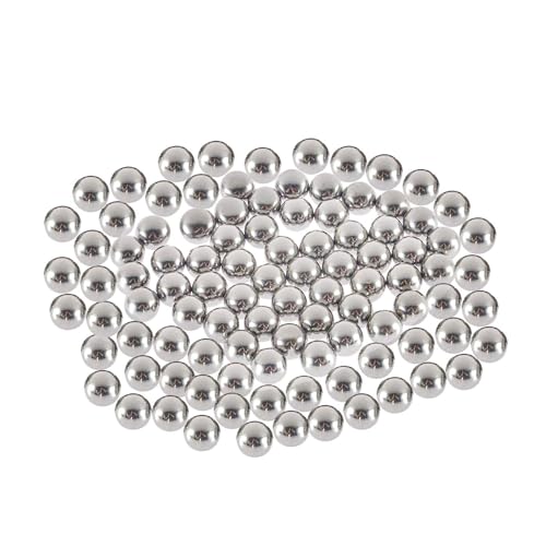 ShanBye Mischkugeln, 100 PCS, 5,5mm, Edelstahl, Güteklasse 304, Modell Farbmischer von ShanBye