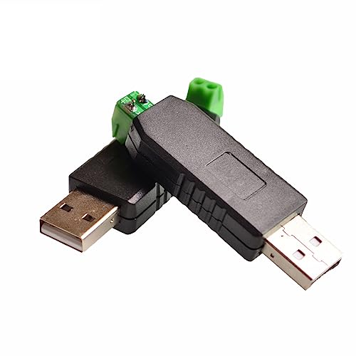 485 Konverter,2 PCS 485 Schnittstellenkonverter USB zu RS485 Konverter Adapter CH340 Chip 64 Bit Geeignet Adapter Unterstützung WindowsXP Vista Windows 7/8 von Shanbye