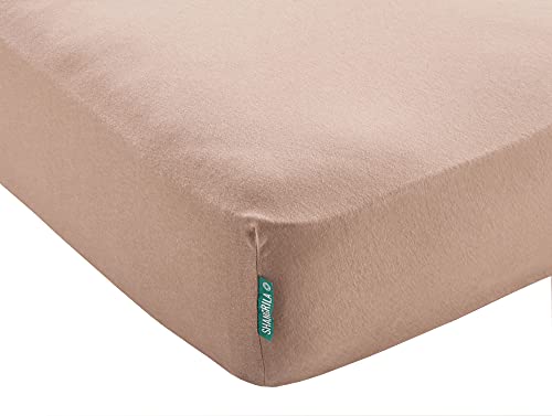 Spannbettlaken »Berlin« Bettlaken BxL+H 180x200+30 cm Taupe Microsatin Hautfreundlich für Boxpringbetten Matratzen bis 30 cm Höhe, 202092 von Shangrila