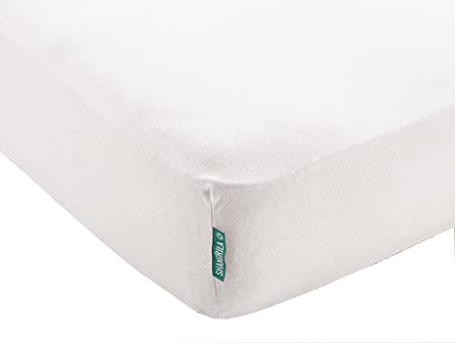 Spannbettlaken »Berlin« Bettlaken BxL+H 180x200+30 cm Weiß Microsatin Hautfreundlich für Boxpringbetten Matratzen bis 30 cm Höhe, 202092 von Shangrila