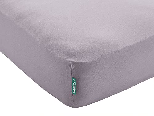 Spannbettlaken »Berlin« Bettlaken BxL+H 90x200+30 cm Grau Microsatin Hautfreundlich für Boxpringbetten Matratzen bis 30 cm Höhe, 202092 von Shangrila